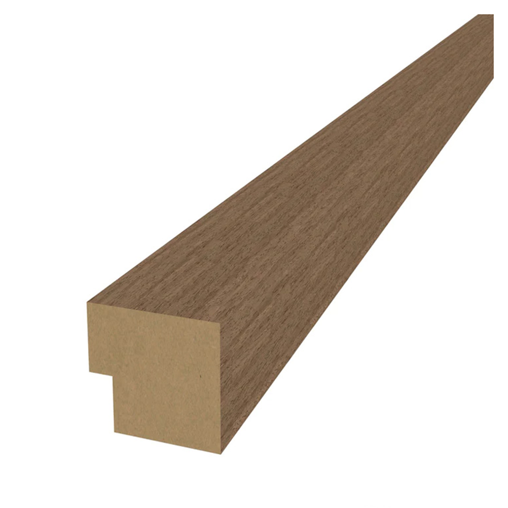 End strip for acoustic panel Walnut TR-11385 270 cm