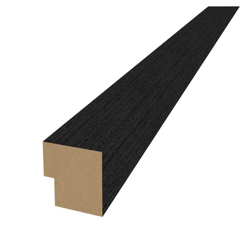 End strip for acoustic panel black Oak TR-11210 240 cm