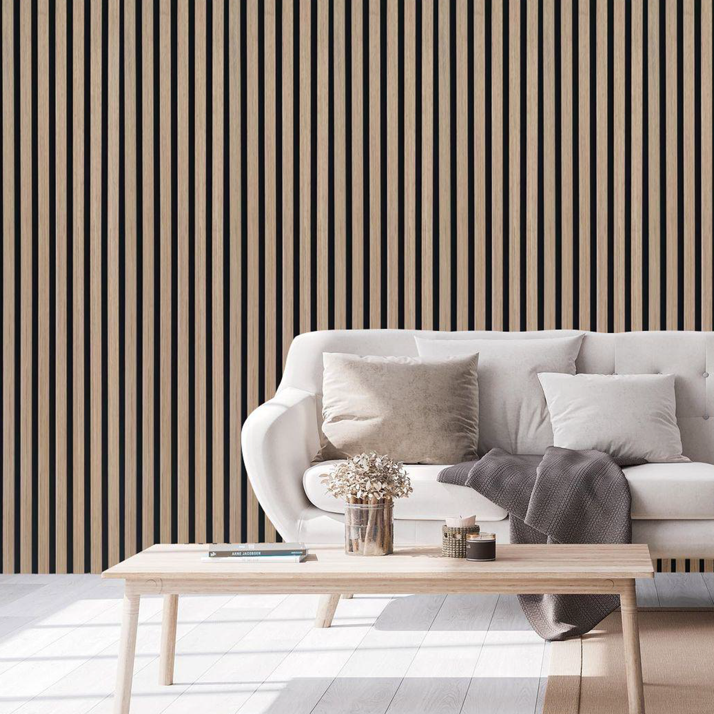 Wooden panel TR-11121 Walnut 240x60 cm