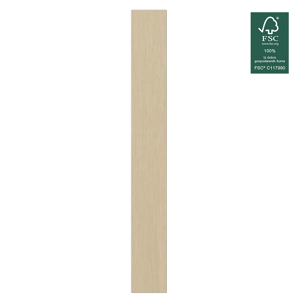 Selbstklebendes Furnier Helle Eiche 2700x300x2mm