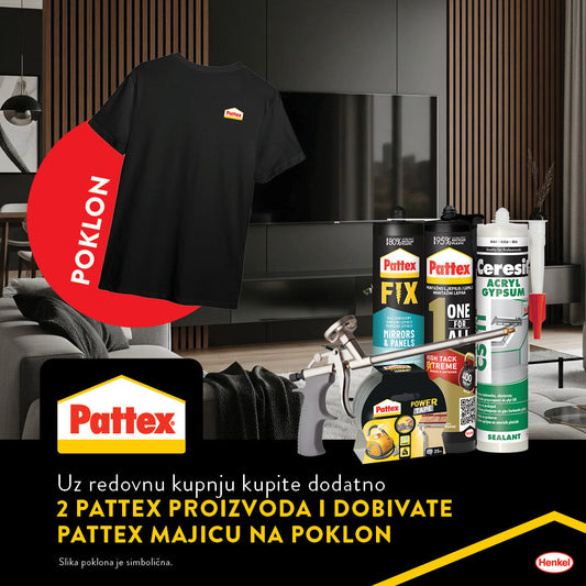 Popusti na Pattex proizvode + poklon majica