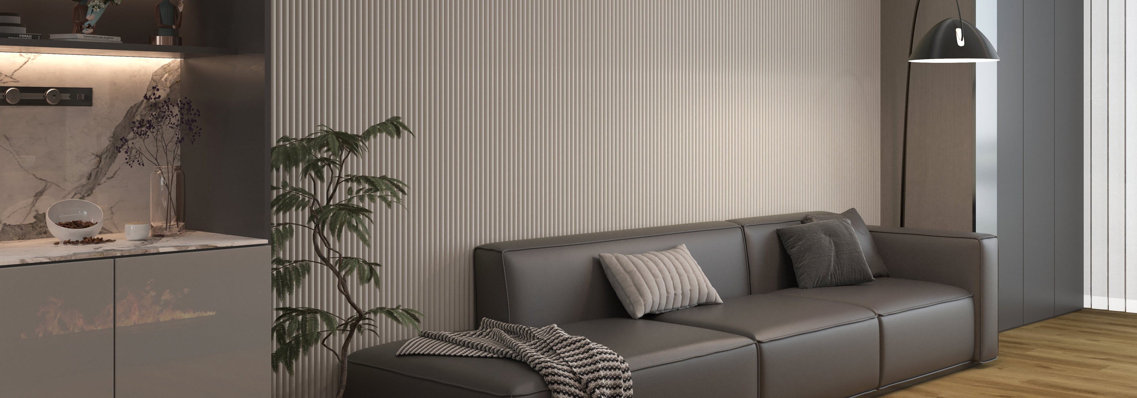 obloga za zaobljene zidove