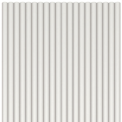 Premium Wave zidna obloga u bijeloj boji