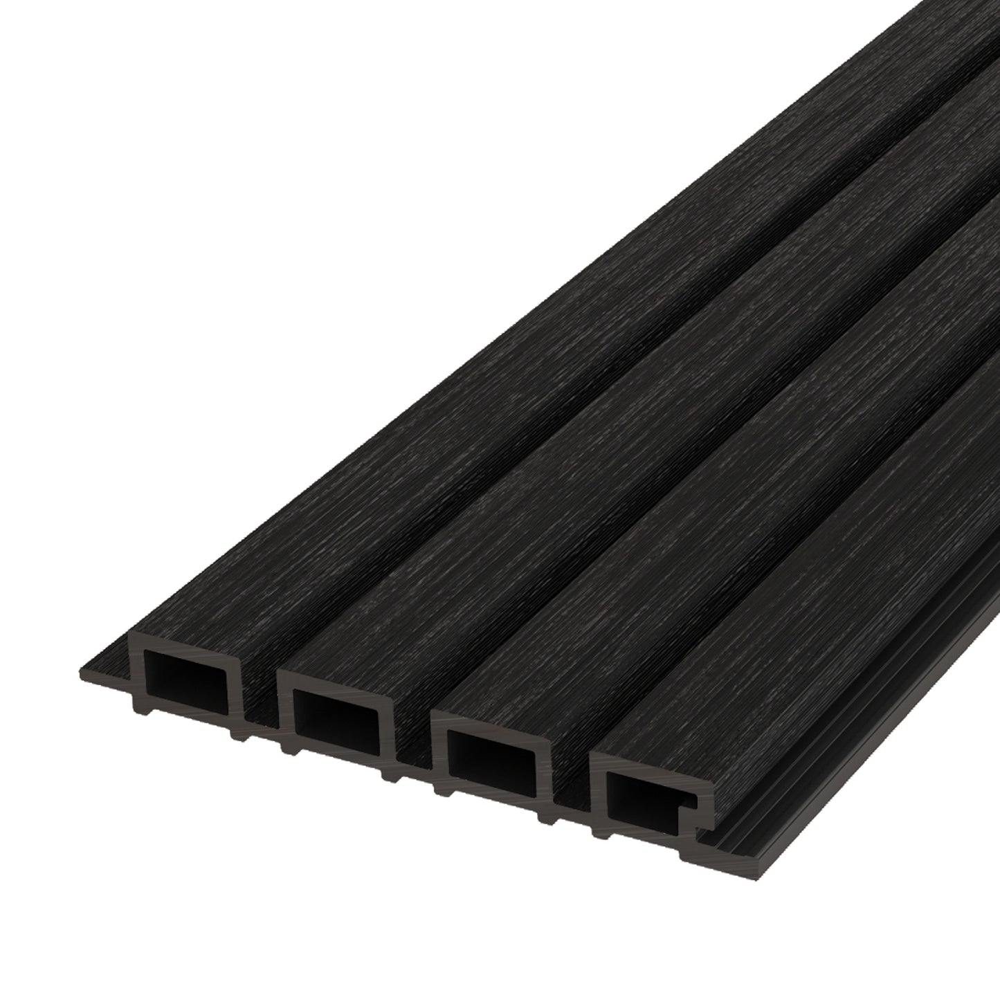 WPC vanjski zidni paneli Crna fasadni