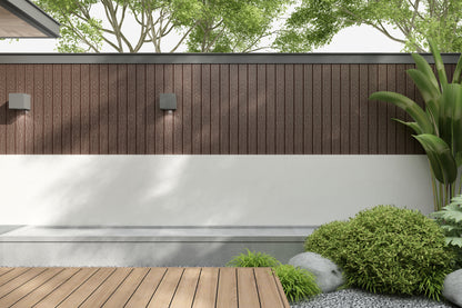 WPC vanjski zidni paneli Orah - 3D